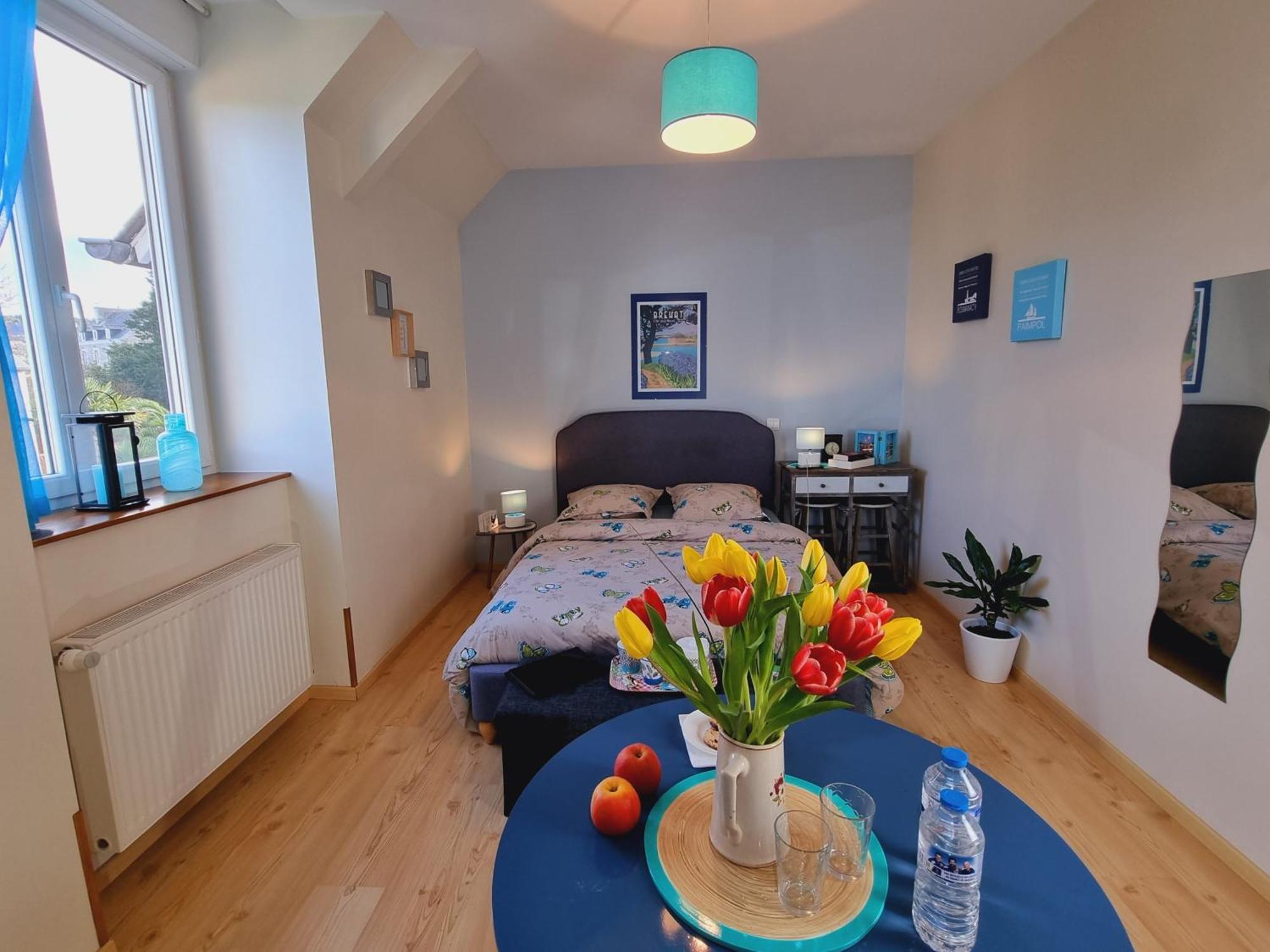 Chambres D'Hotes "Le Clos De La Baie" Paimpol Zimmer foto